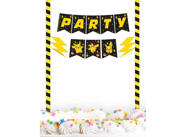 Pokemon 1 Kakebanner i papir - 19x25cm