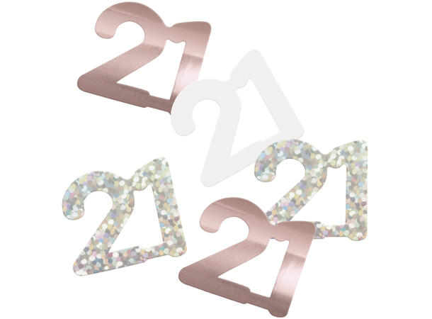 Rosegull Glitz - #21 1 Pose Bordkonfetti - 15g