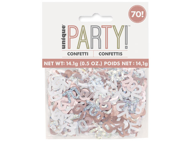 Rosegull Glitz - #70 1 Pose Bordkonfetti - 15g
