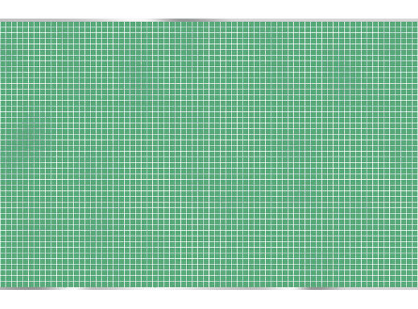 Silver & Bright 1 Plastikduk firkantet - 137x214cm