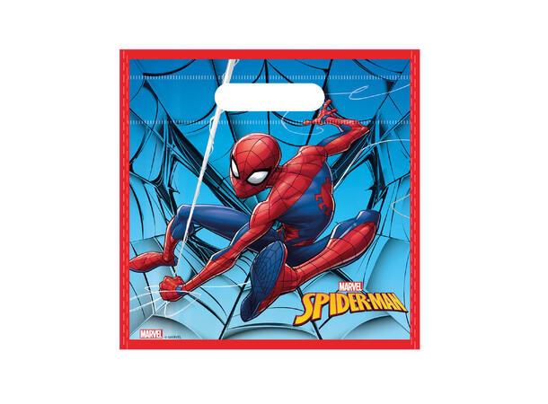 Spider-Man Crime Fighter 4 Gjenbrukbare godteposer
