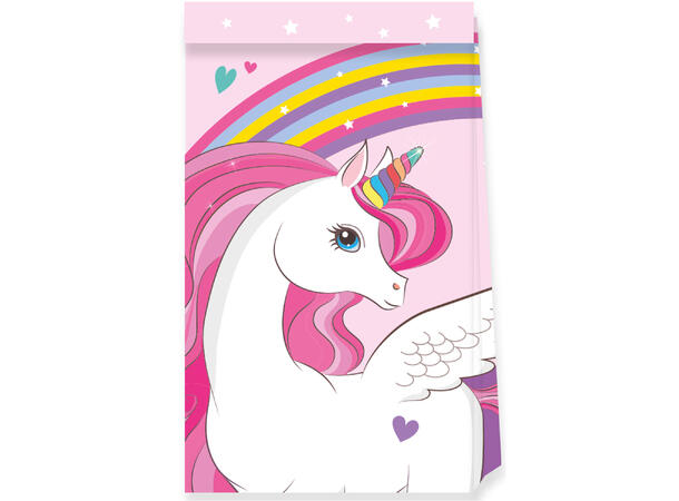 Unicorn Rainbow Colors 4 FSC - Papir godteposer