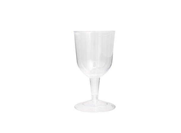 Vinglass - Plastikk - Gjennomsiktig 8 Plastikkglass - 1,5dl