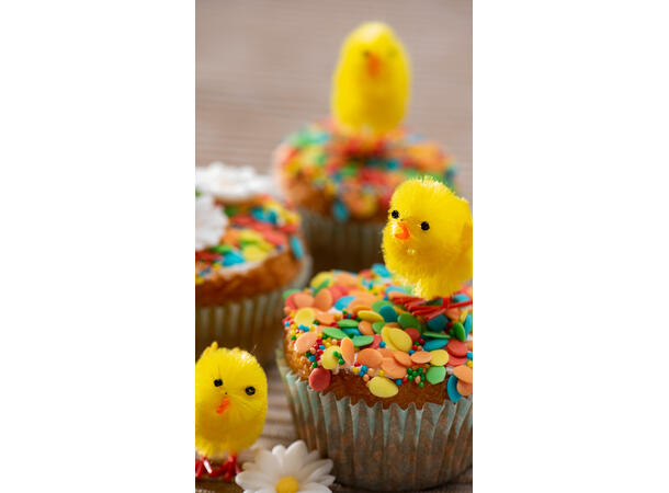 Kakestrøssel - Fargerik - Div størrelser 1 Pose med kakepynt - 100g 