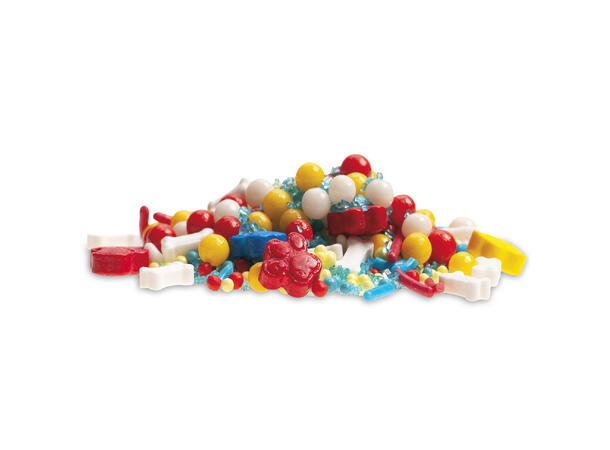 Kakestrøssel - Paw Patrol - 3 varianter 1 Pakke med 3 poser kakepynt - 70g 