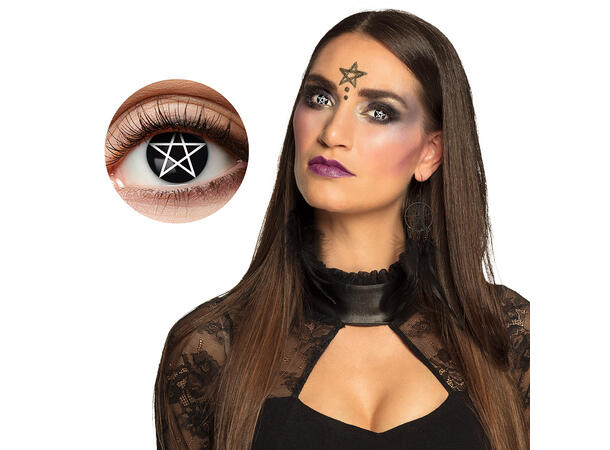 Kontaklinser - Pentagram En ukes kontaktlinser