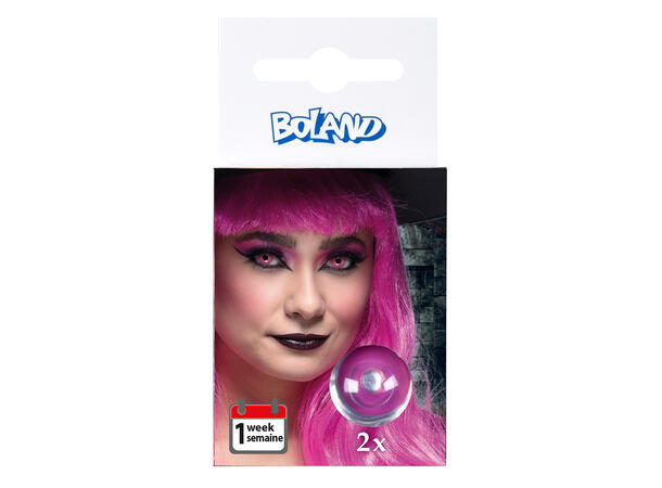 Kontaktlinser - Heks/Trollkvinne En ukes kontaktlinser 