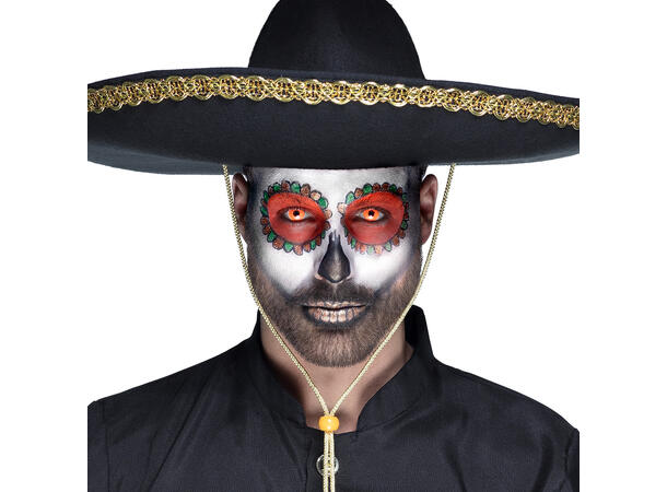 Kontaktlinser - UV-lys oransje 1-måneds kontaktlinser 