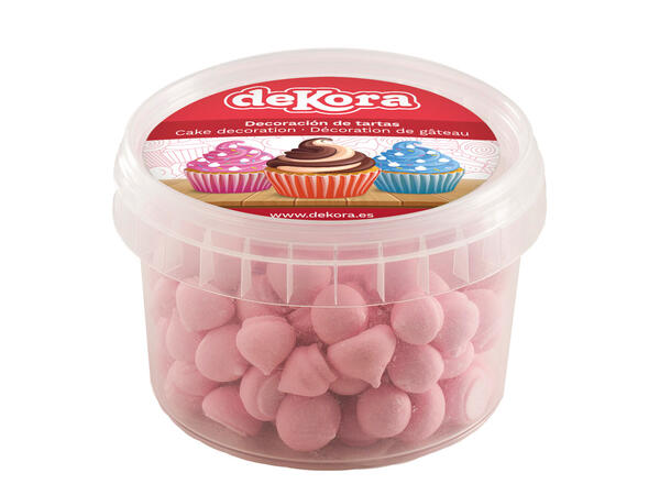 Marengstopper - Rosa Spiselig kakepynt - 90gr 