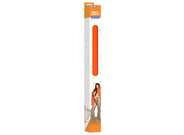 Oransje Gulvløper 1 Løper i 100% Polypropylen- 450x60cm