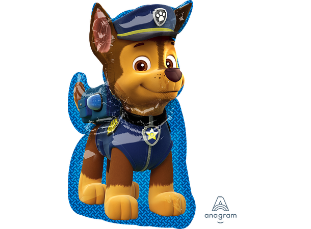 Paw Patrol - Chase 1 Folieballong med form - 58x78cm 