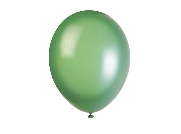 Premium ensfarget - Grønn 50 Gummiballonger - 30cm (12")