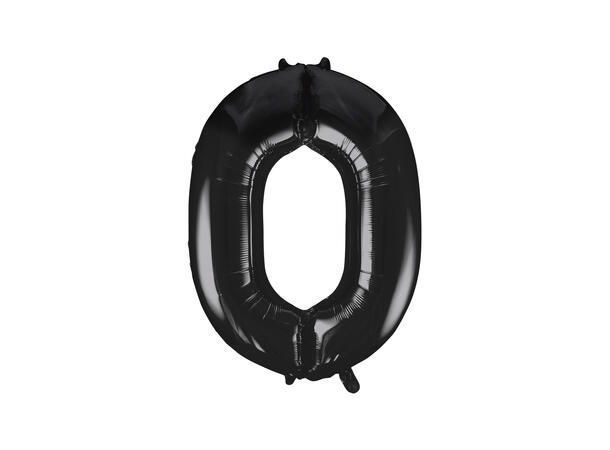 Tallballong - #0 - Sort 1 Folieballong - 86cm (34")