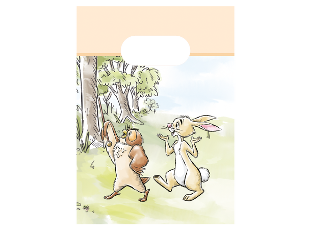 Winnie The Pooh Loves Nature 4 FSC - Papir godteposer 