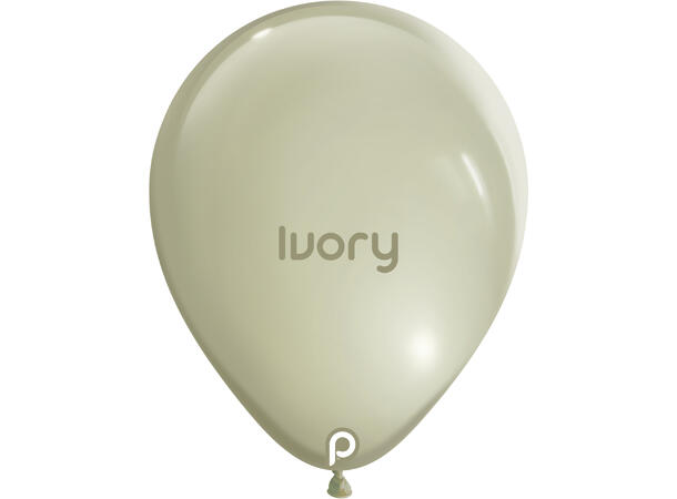 11R - Ivory 100 Gummiballonger - 28cm (11")