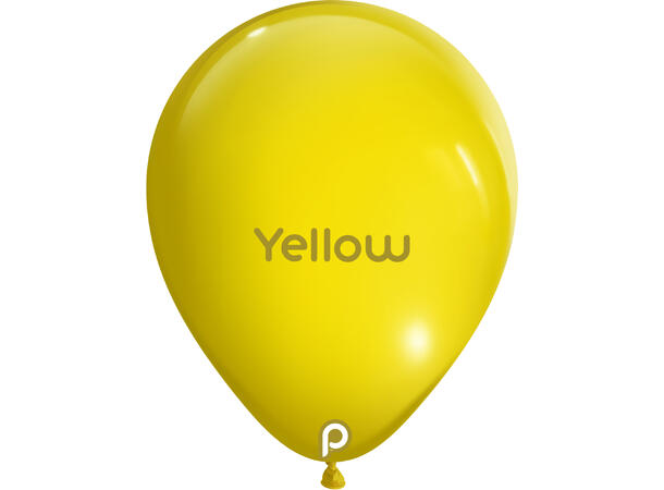 11R - Yellow 100 Gummiballonger - 28cm (11")