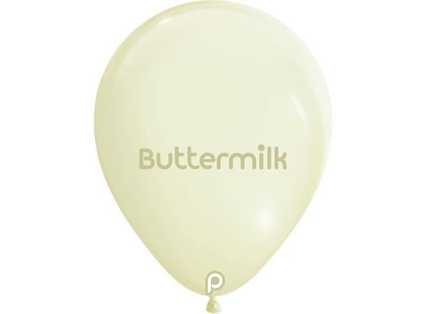 18R - Buttermilk 25 Gummiballonger - 45cm (18")