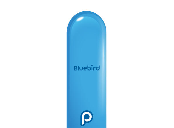 260P - Bluebird 50 Gummiballonger til figurer - Neck up 