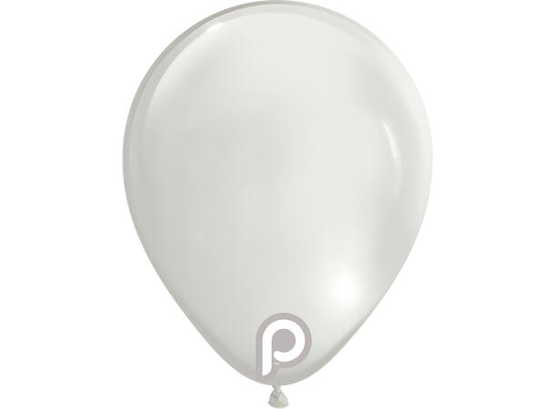 5R - Clear Glass 100 Gummiballonger - 13cm (5")