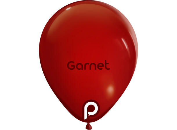 5R - Garnet 100 Gummiballonger - 13cm (5")