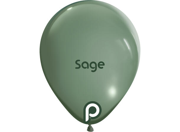 5R - Sage 100 Gummiballonger - 13cm (5")