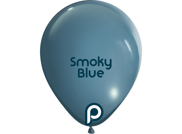 5R - Smoky Blue 100 Gummiballonger - 13cm (5")