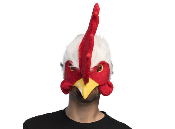 Ansiktsmaske plysj - Kalkunhode 1 Maske i plysj - Onesize 