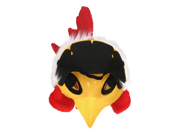 Ansiktsmaske plysj - Kalkunhode 1 Maske i plysj - Onesize 