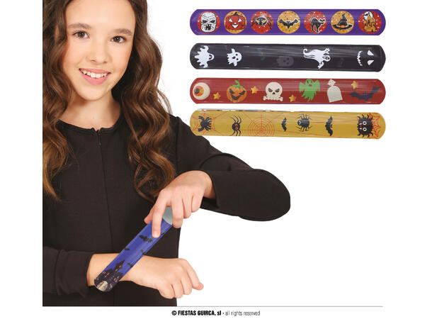 Armbånd m/Magnet - & assorterte design 6 Armbånd i metall/PVC 