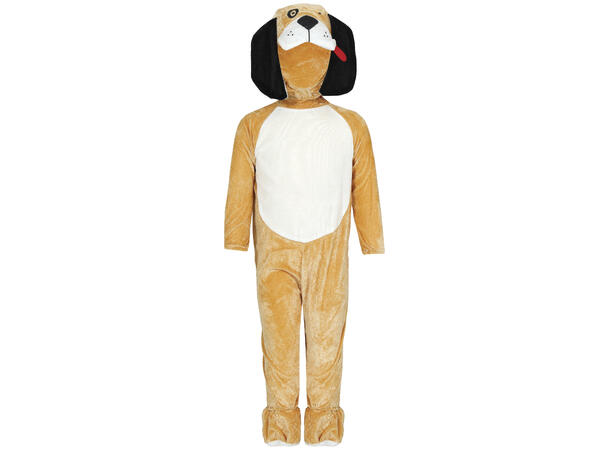 Baby Hundevalp - Brun 1 Babykostyme - Str 18-24 Mnd 