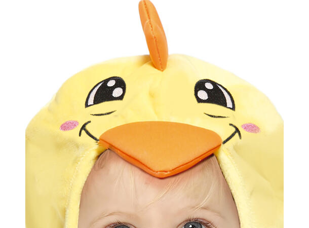 Baby Kylling - Gul 1 Babykostyme - Str 12-18 Mnd 