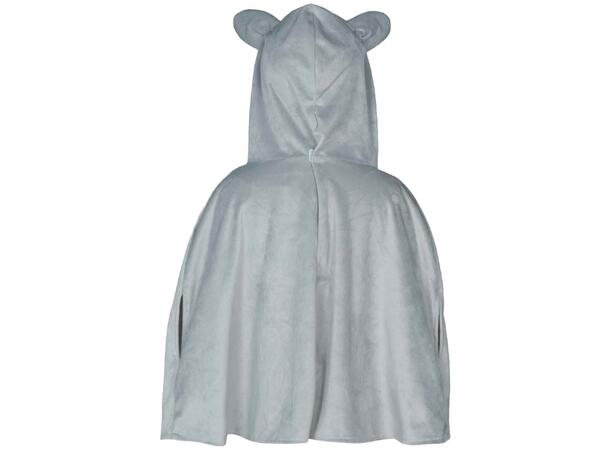 Baby Ulveponcho - Grå/Hvit 1 Babykostyme - Str 18-24 Mnd 