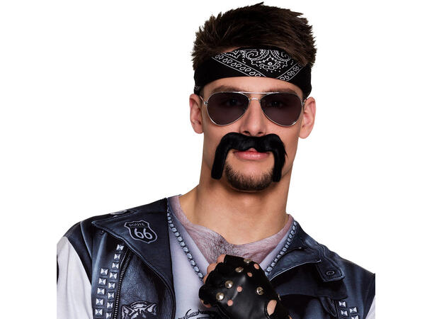 Bart -Biker 1 Selvklebende bart 