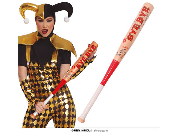 Baseball kølle - "Bye Bye" 1 Baseball bat - 73cm 