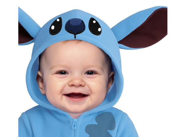 Blue Alien - Barnekostyme 1 Babykostyme - Str 18-24 Mnd 