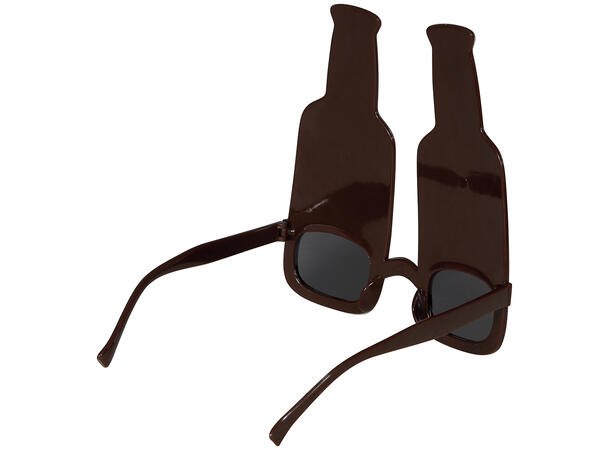 Briller - Flasker "Beer King" 1 par briller i plast 