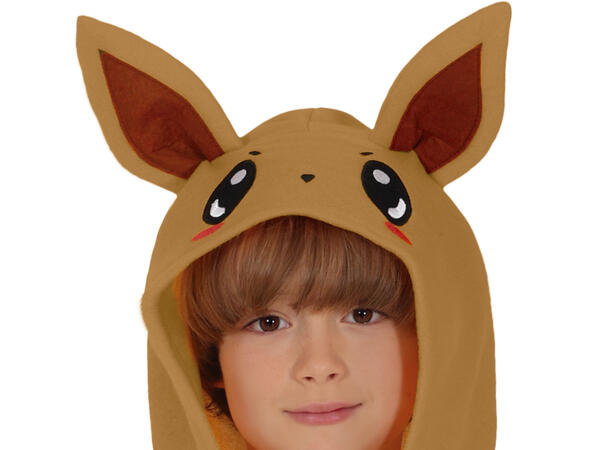 Brun revekostyme - Onepiece 1 Barnekostyme Unisex - Str 10-12 År 