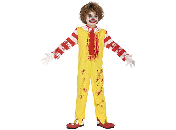 Burgerklovn - Gutt 1 Kostyme til barn - 7-9 år (133 cm) 