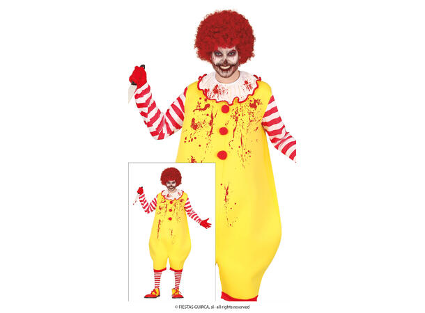 Burgerklovn . Onepiece - Mann 1 Kostyme til herre - 52-54 (L) 