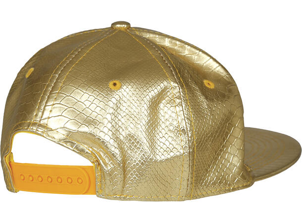 Caps - Gull m/dollartegn - Gangster 1 Caps til voksen - Onesize 