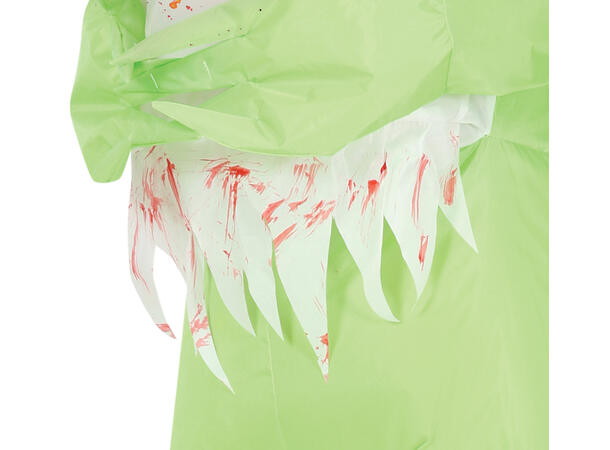 Carry me kostyme - Skummel Alien 1 Oppblåsbart kostyme - Str 7-9 År 