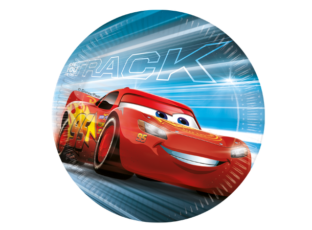 Cars - Victory is mine 8 FSC Plastfrie Tallerkener i papir 23cm