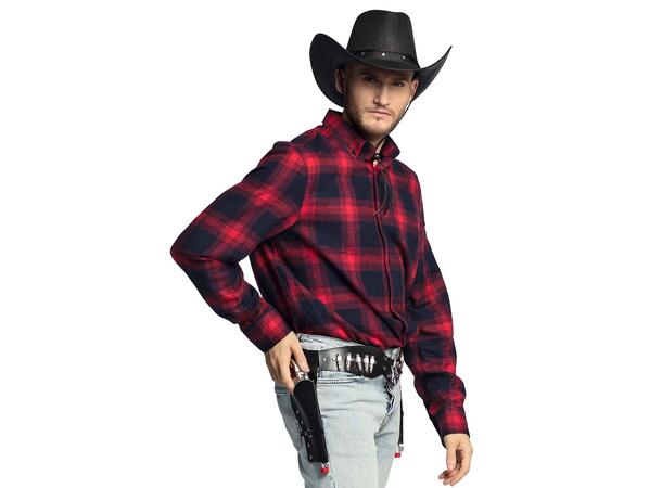 Cowboyhatt - Wichita - Sort 1 Hatt til voksen - Onesize 