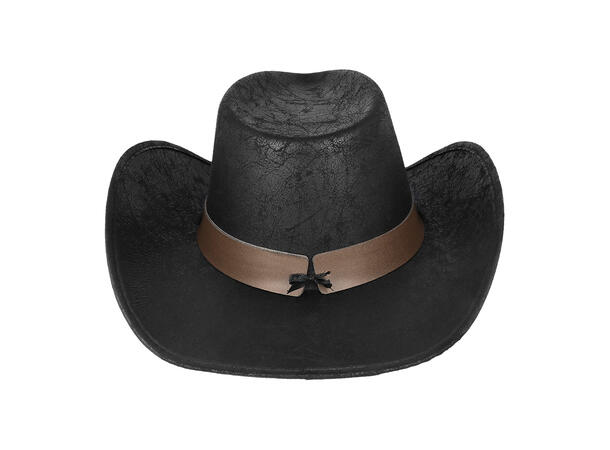 Cowboyhatt - Wyatt - Deluxe 1 Hatt til voksen - Onesize 