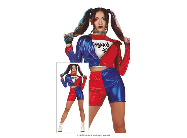 Dangerous Girl - Glam 1 Kostyme til dame - 38-40 (M) 