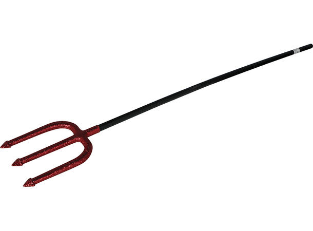 Djevelgaffel - Glitter 1 Djevelgaffel i plast - 110cm 