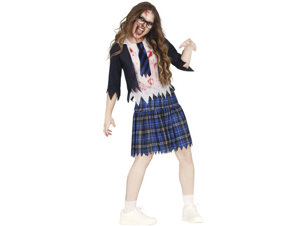 Død Skoleelev - Dame 1 Kostyme til dame - 44-46 (XL) 