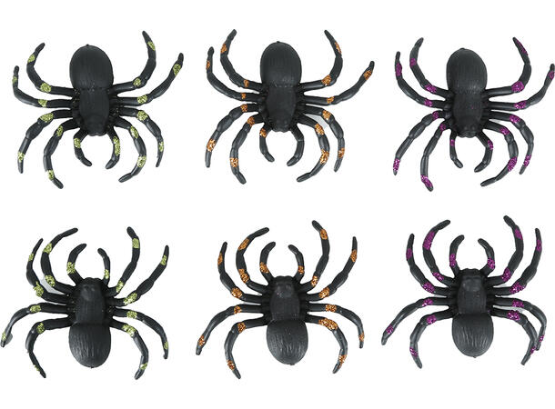 Eddekopper - Glitter 6 Eddekopper - 7cm 