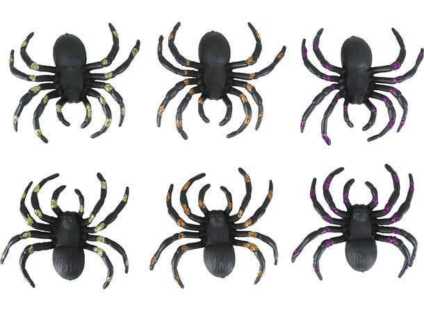 Eddekopper - Glitter 6 Eddekopper - 7cm 