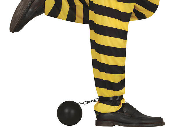 Fangelenke m/kule 1 Lenke i plast 